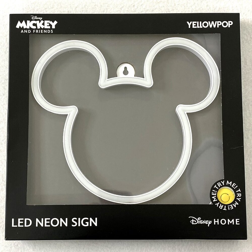 Disney Mickey And Friends Yellowpop LED Neon Sign Mickey Mouse